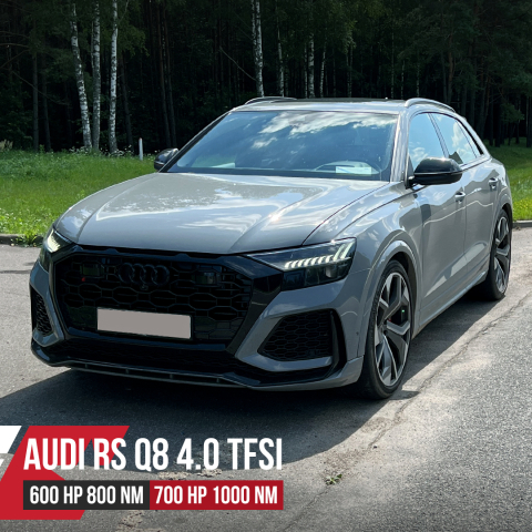 Чип тюнинг AUDI RSQ8 4.0TFSI 600hp
